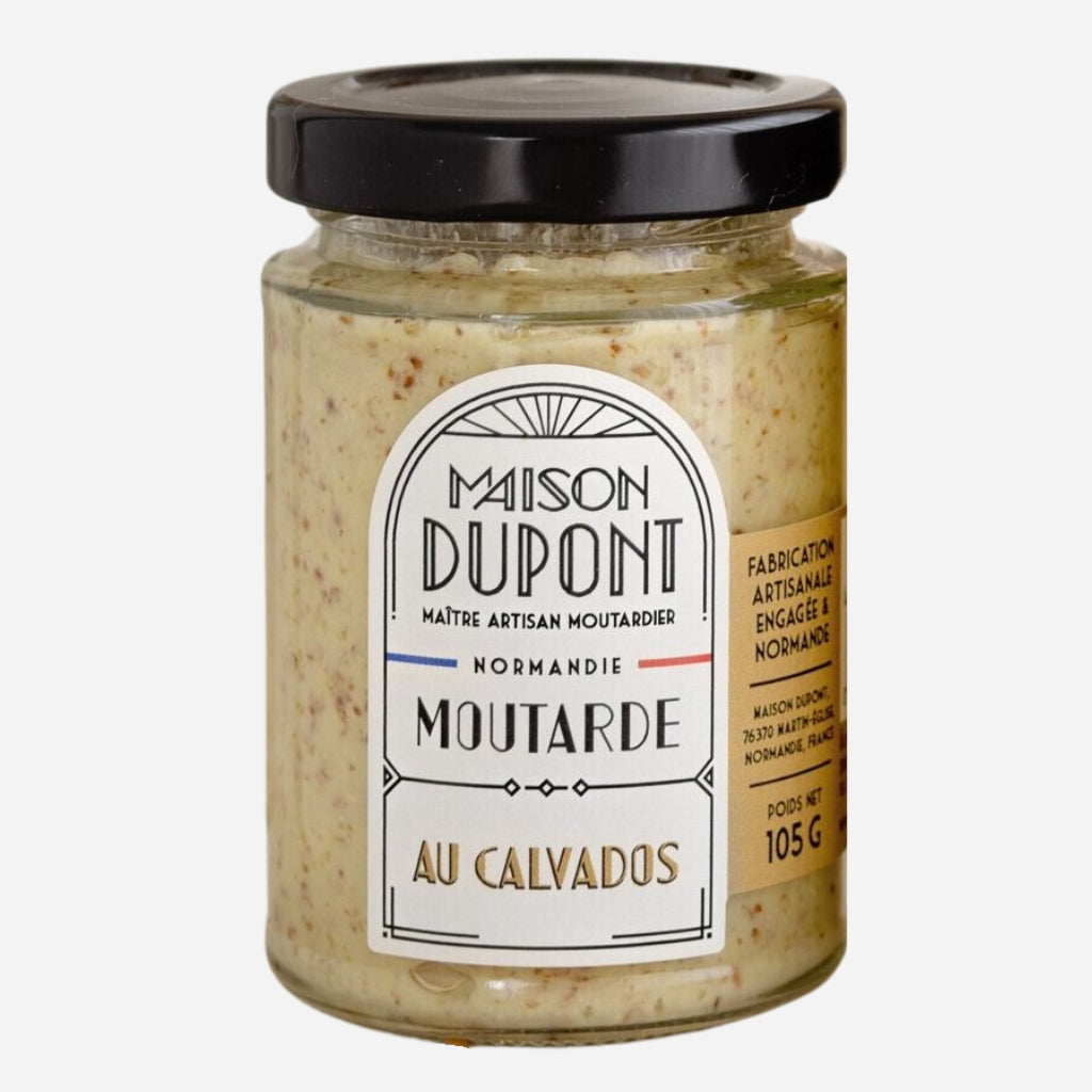 Maison Dupont French Mustard with Calvados 105g