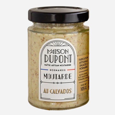 Maison Dupont French Mustard with Calvados 105g