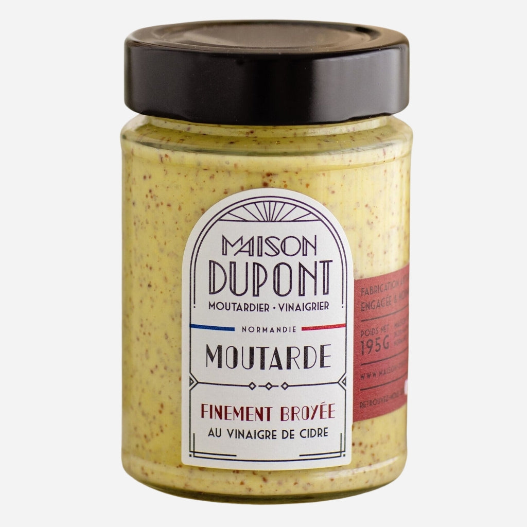 Maison Dupont French Mustard Finely Crushed 195g