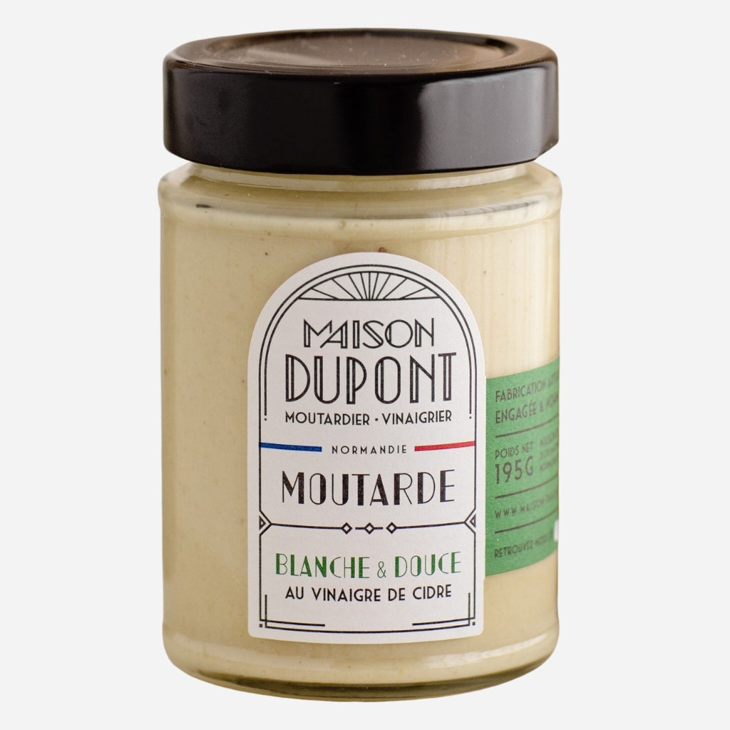 Maison Dupont French Mustard White & Mild 195g