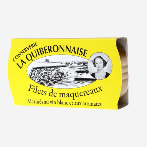 La Quiberonnaise: Mackerel Fillets in White Wine (Individual)